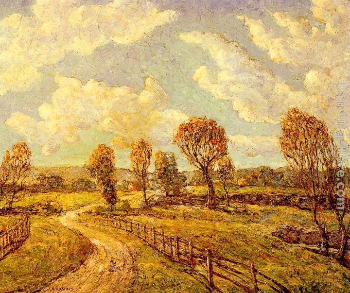 Ernest Lawson New England Lanscape